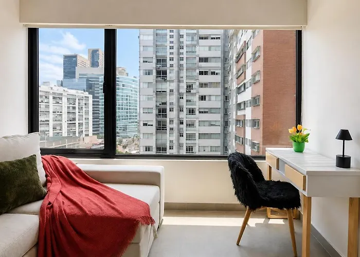 Luxury 1br W Pool, Jacuzzi, Near Antara Mexico City