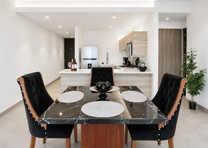 Luxury 1br W Pool, Jacuzzi, Near Antara Mexico City